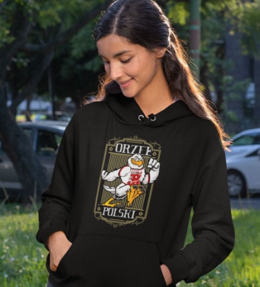 Damska bluza z kapturem ORZEŁ 4